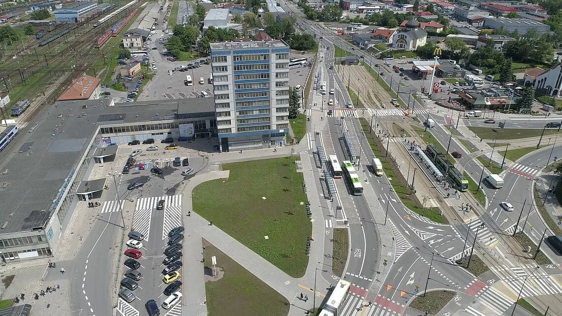Nowy plac postojowy dla busów przy ul. Przemysłowej