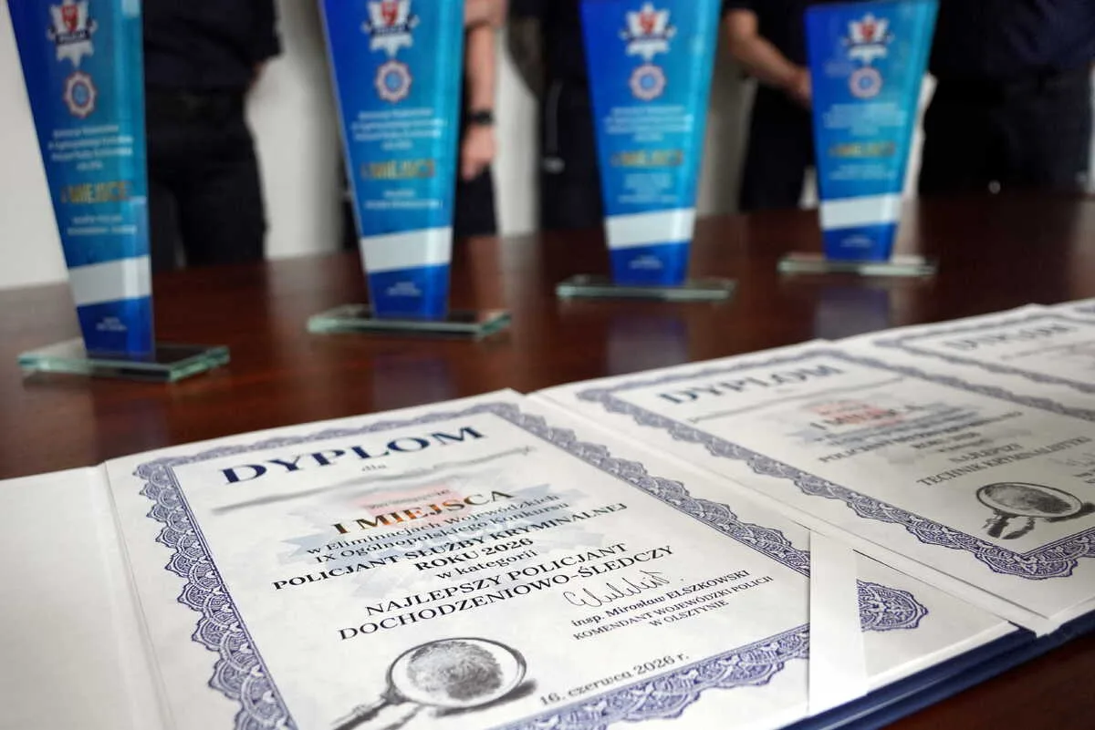 Znamy zwycięzców eliminacji do Ogólnopolskiego Konkursu Policjant Służby Kryminalnej