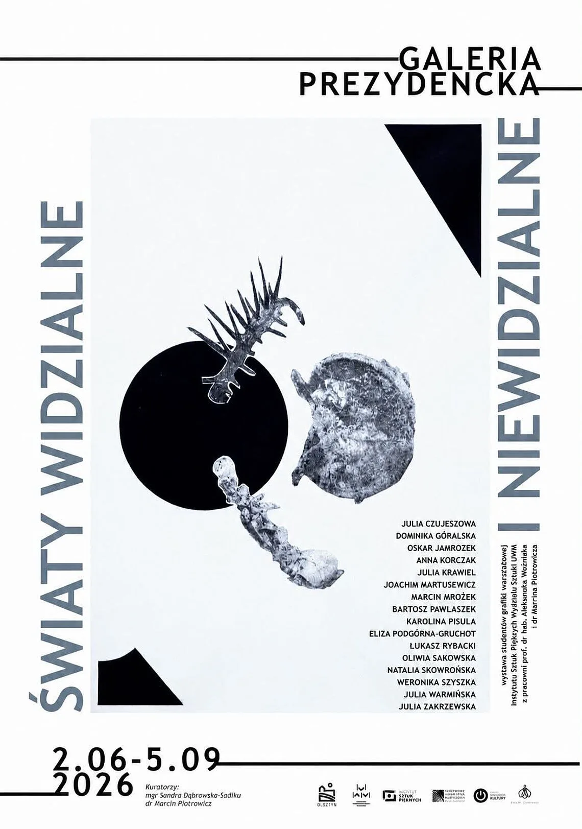 Wystawa „Światy widzialne i niewidzialne” w Galerii Prezydenckiej