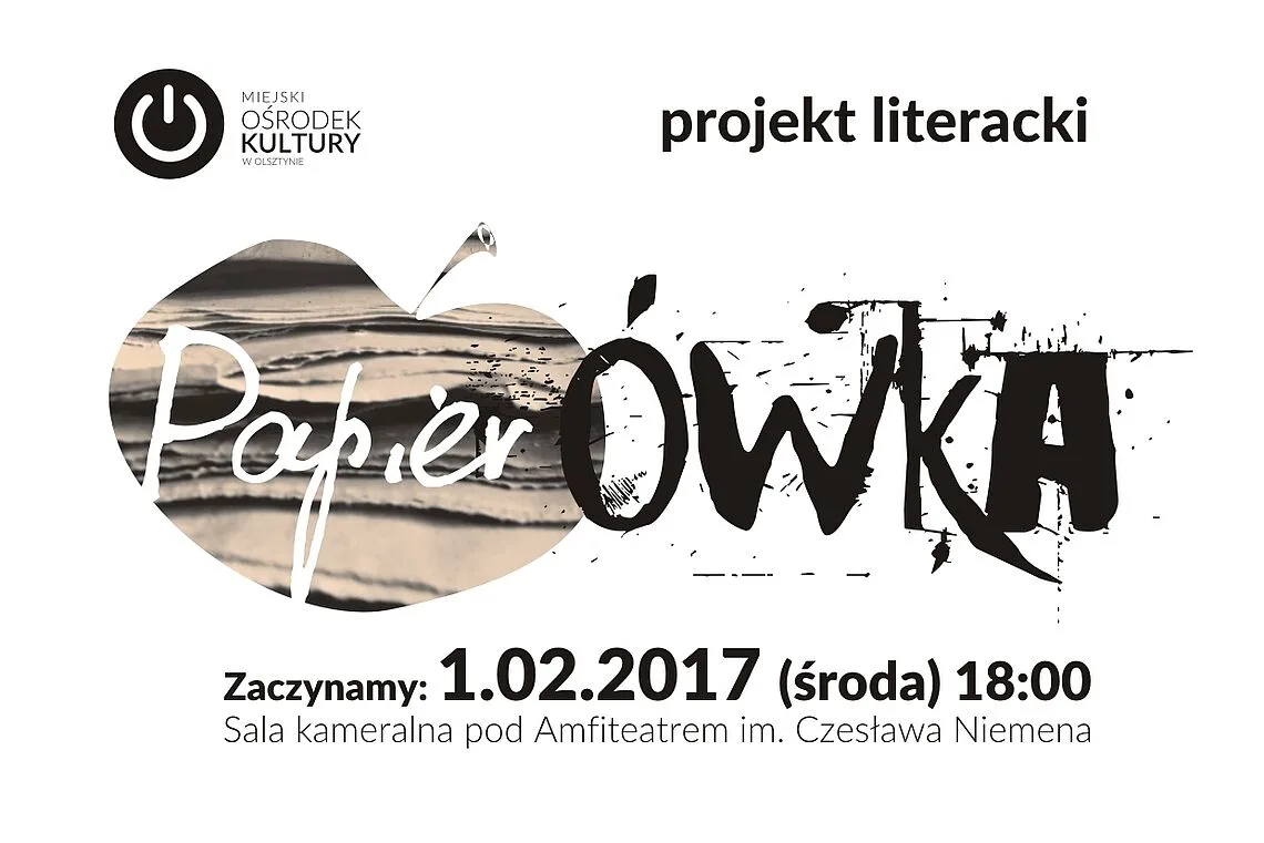Nowy projekt literacki w Miejskim Ośrodku Kultury