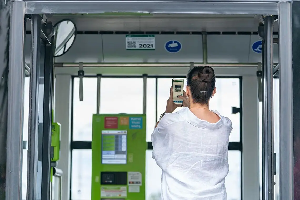 Wprowadzenie QR kodów w olsztyńskich środkach transportu