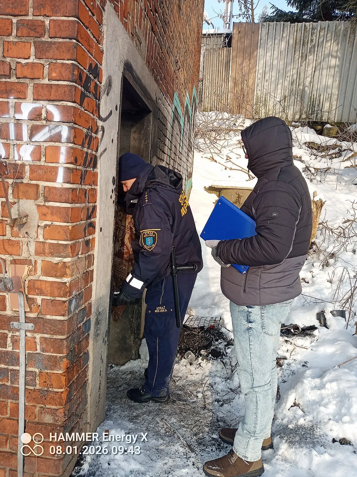 Olsztyn: Niskie temperatury. Straż Miejska wspiera osoby bezdomne