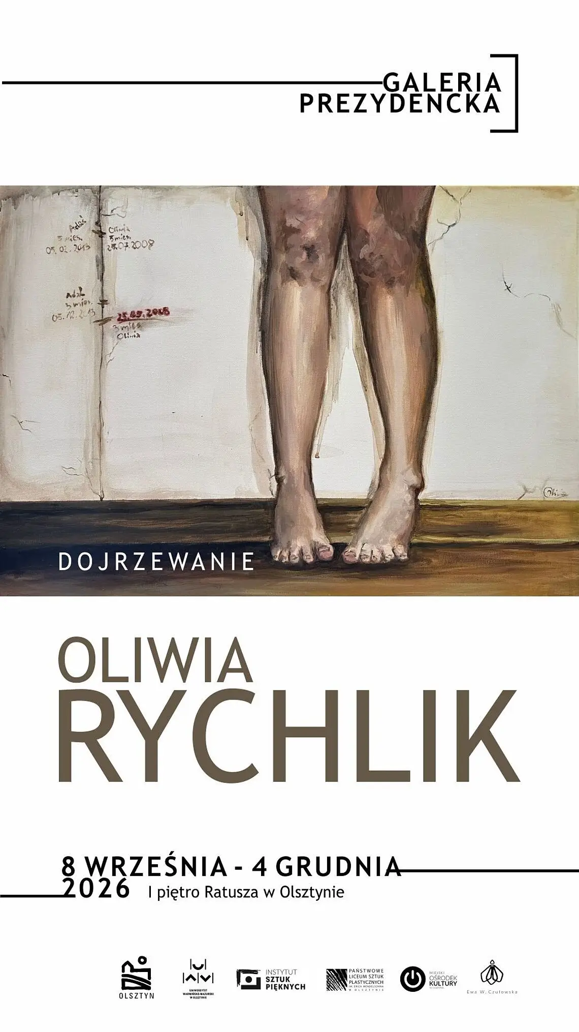 Wernisaż wystawy „Dojrzewanie” Oliwii Rychlik w Galerii Prezydenckiej