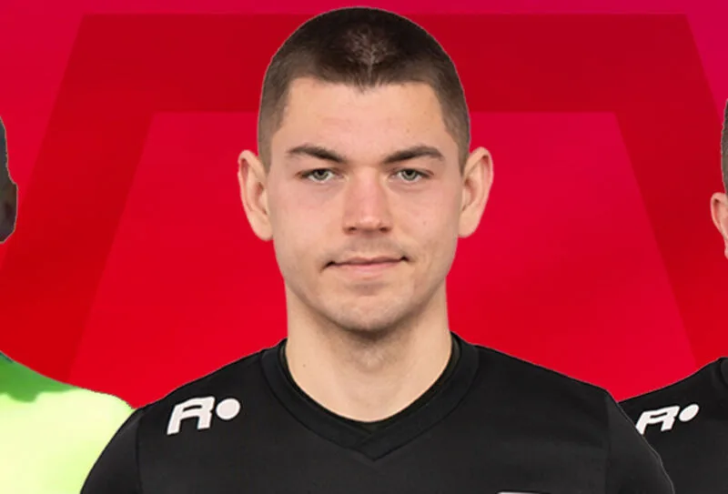 Sebastian Sosnowski sędzią meczu Stomil Olsztyn kontra Rominta Gołdap
