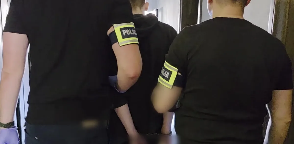 Zatrzymanie sprawcy kradzieży rozbójniczej przez olsztyńskich wywiadowców