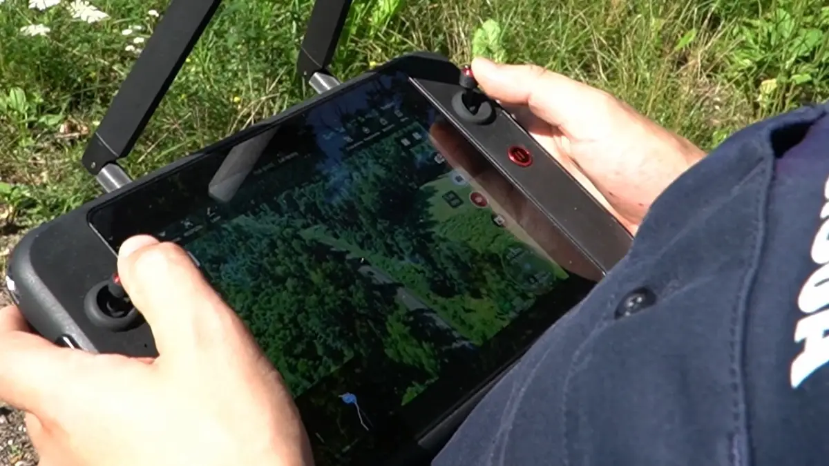 Operacja TOR - monitoring kolejowy za pomocą dronów policyjnych