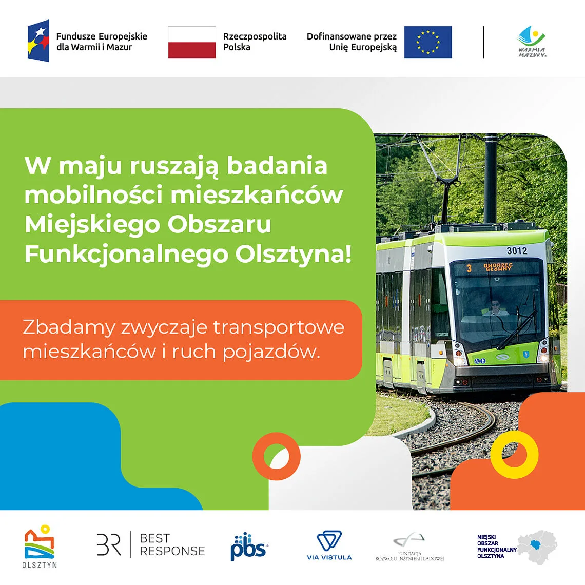 Analiza mobilności mieszkańców Miejskiego Obszaru Funkcjonalnego Olsztyna
