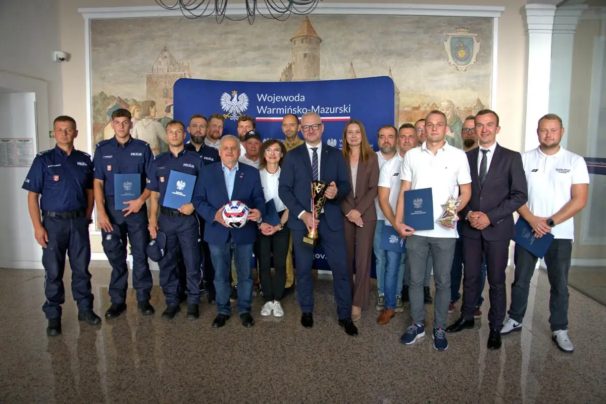 Policjanci z Olsztyna zdobyli brązowe medale Mistrzostw Polski