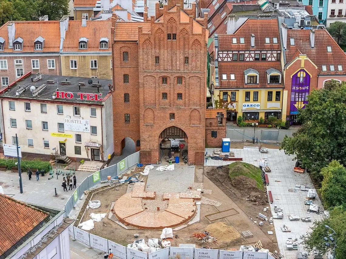 Olsztyn odkrywa historię pod Wysoką Bramą