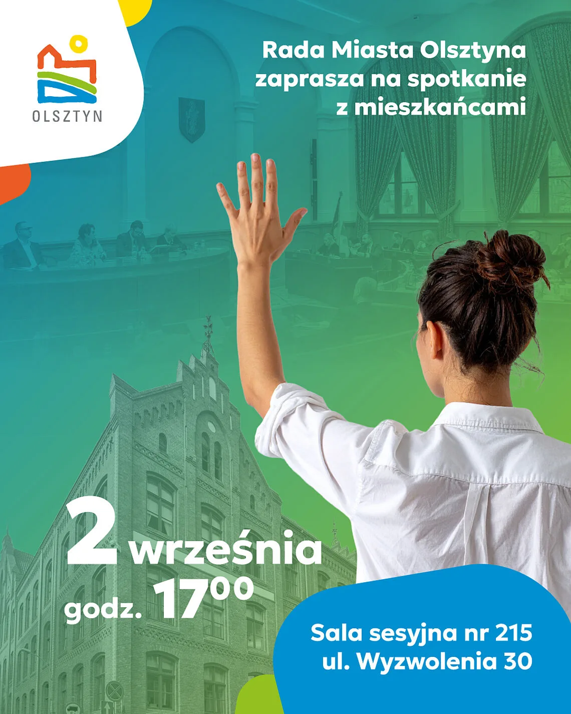 Pierwsze otwarte spotkanie Rady Miasta Olsztyna z mieszkańcami