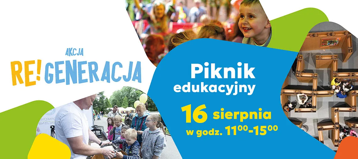 Piknik edukacyjny Akcja Re!Generacja w Olsztynie