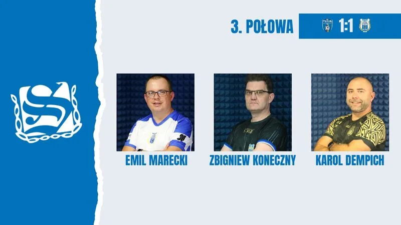 Remis 1:1 w meczu Tęcza Biskupiec - Stomil Olsztyn. Program '3. połowa' na żywo!