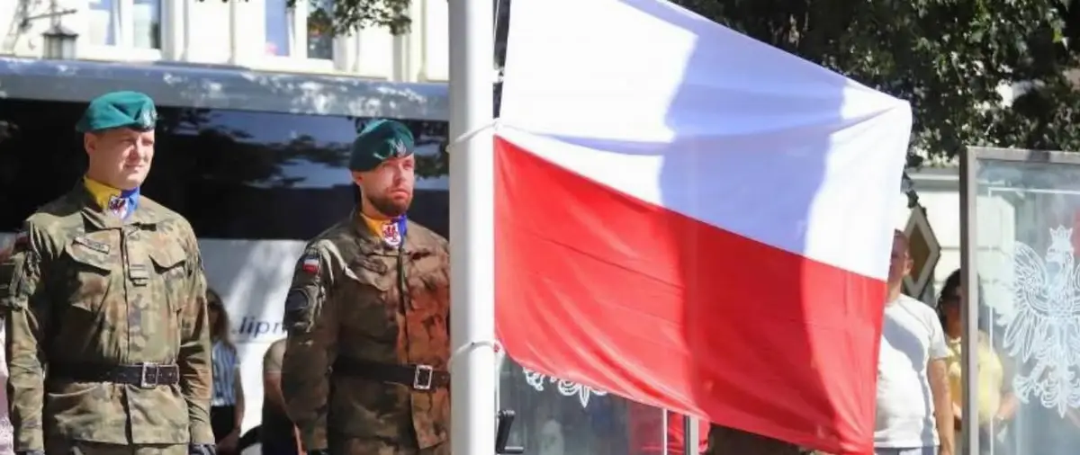 Miejskie obchody Święta Wojska Polskiego w Olsztynie