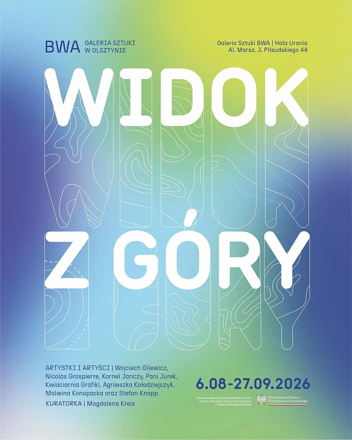 Nowa wystawa „Widok z góry” w BWA Olsztyn