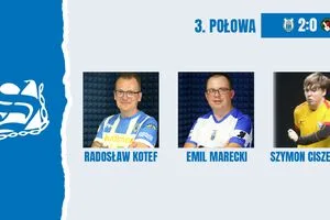 Program '3. Połowa' po meczu Stomil Olsztyn z Romintą Gołdap 2:0