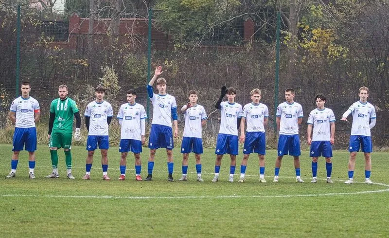 Stomil II Olsztyn pokonuje Czarni Olecko w meczu pełnym bramek