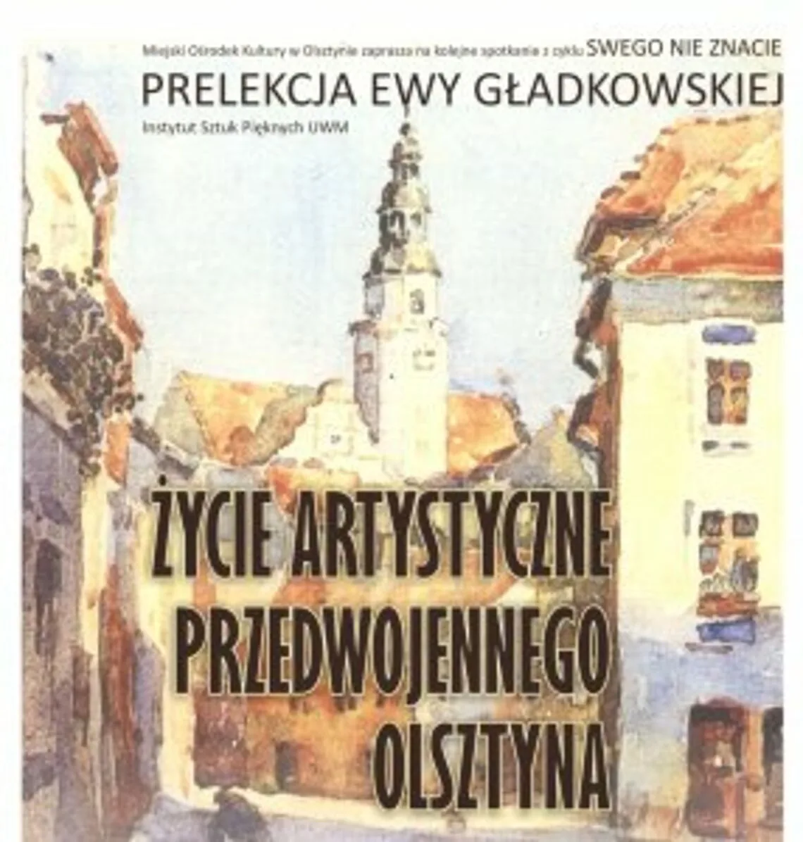 Kultura w Olsztynie przed II wojną światową