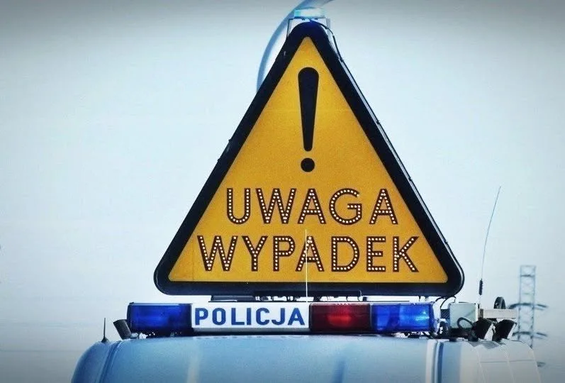 Wypadek motocyklisty w Olsztynie - zmarł w szpitalu