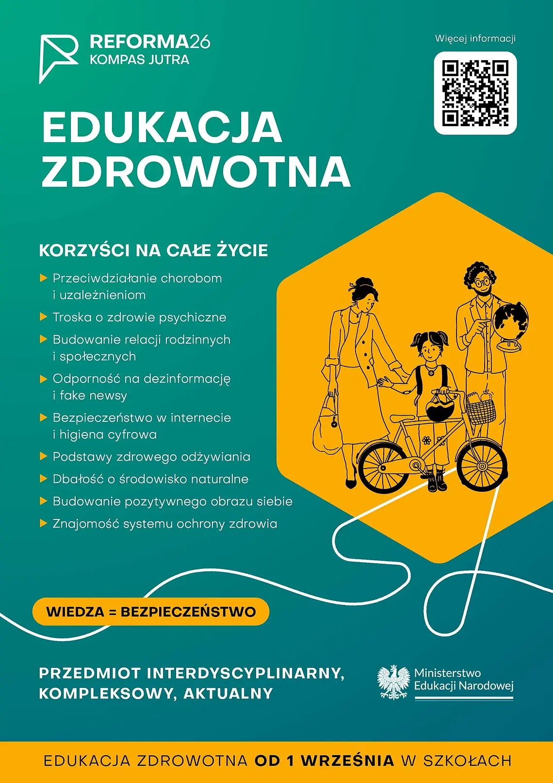 Nowy przedmiot w szkołach: edukacja zdrowotna