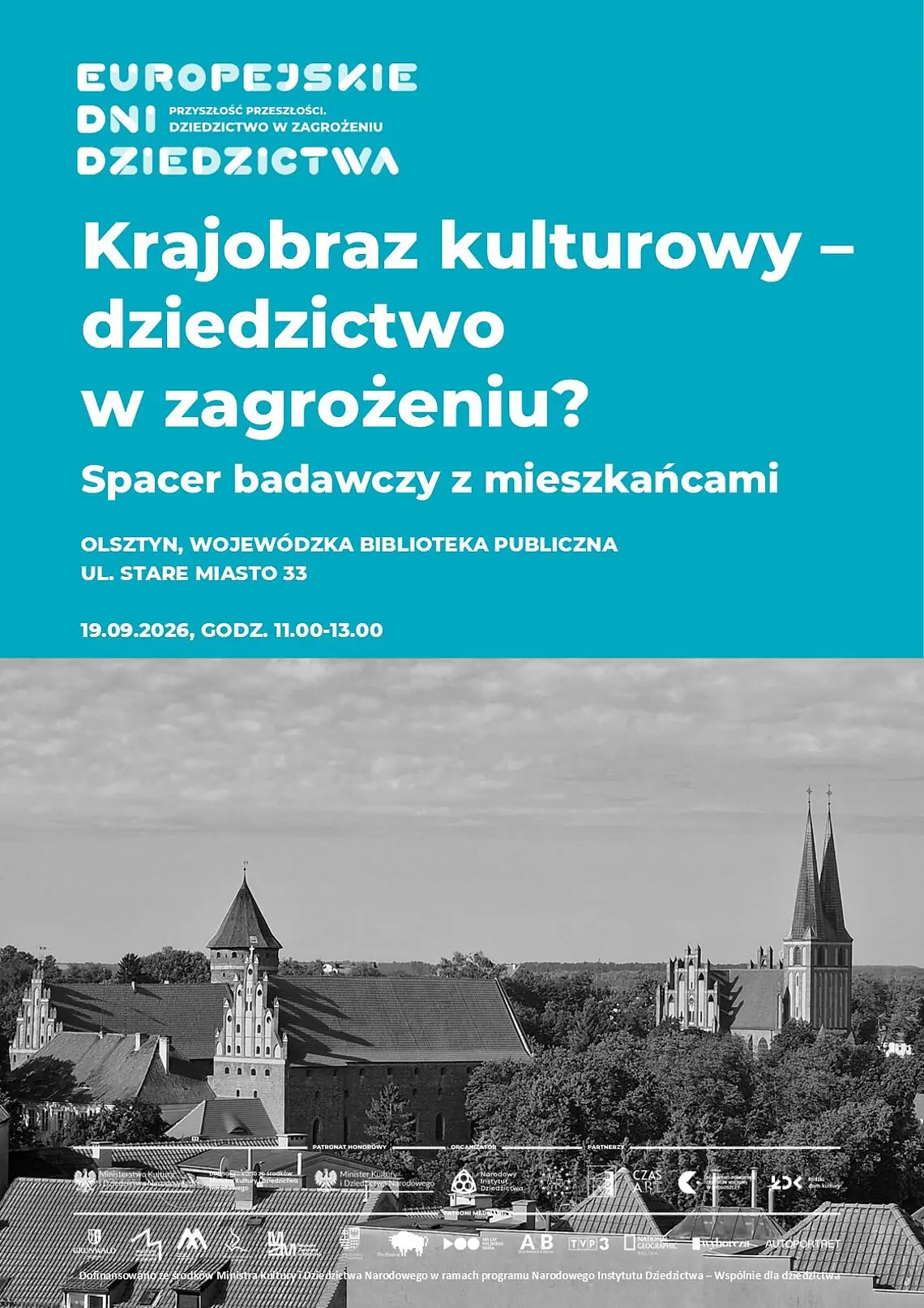 Bezpłatny spacer po Starym Mieście w Olsztynie