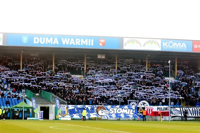 Mecz Stomil Olsztyn z Mazurem Ełk - zaproszenie dla kibiców