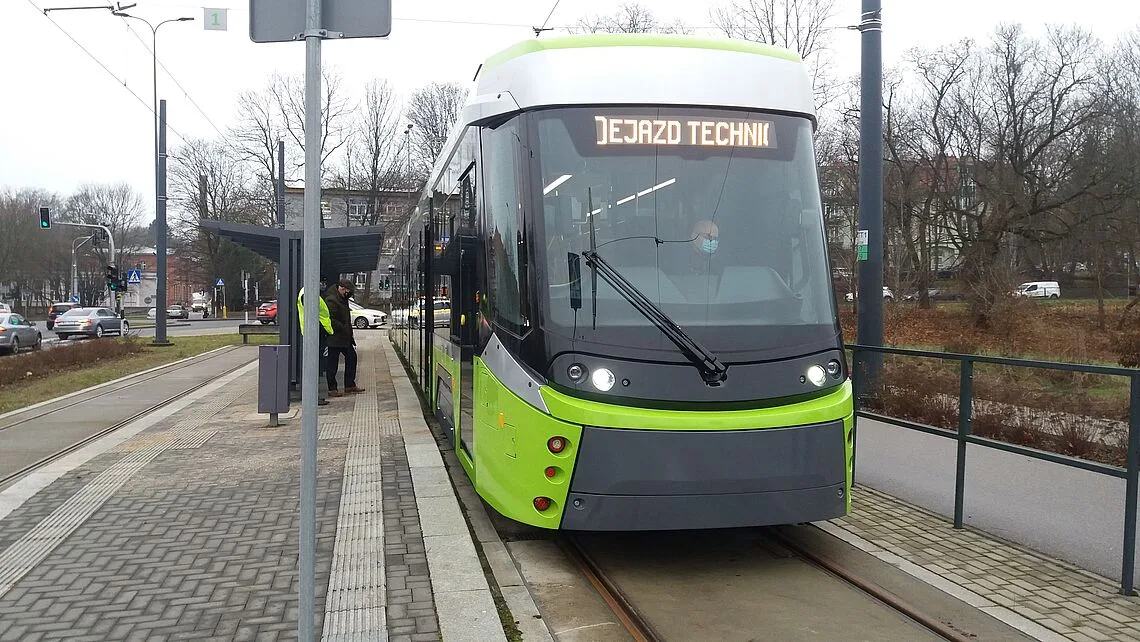 Odbiory tramwajów w Olsztynie
